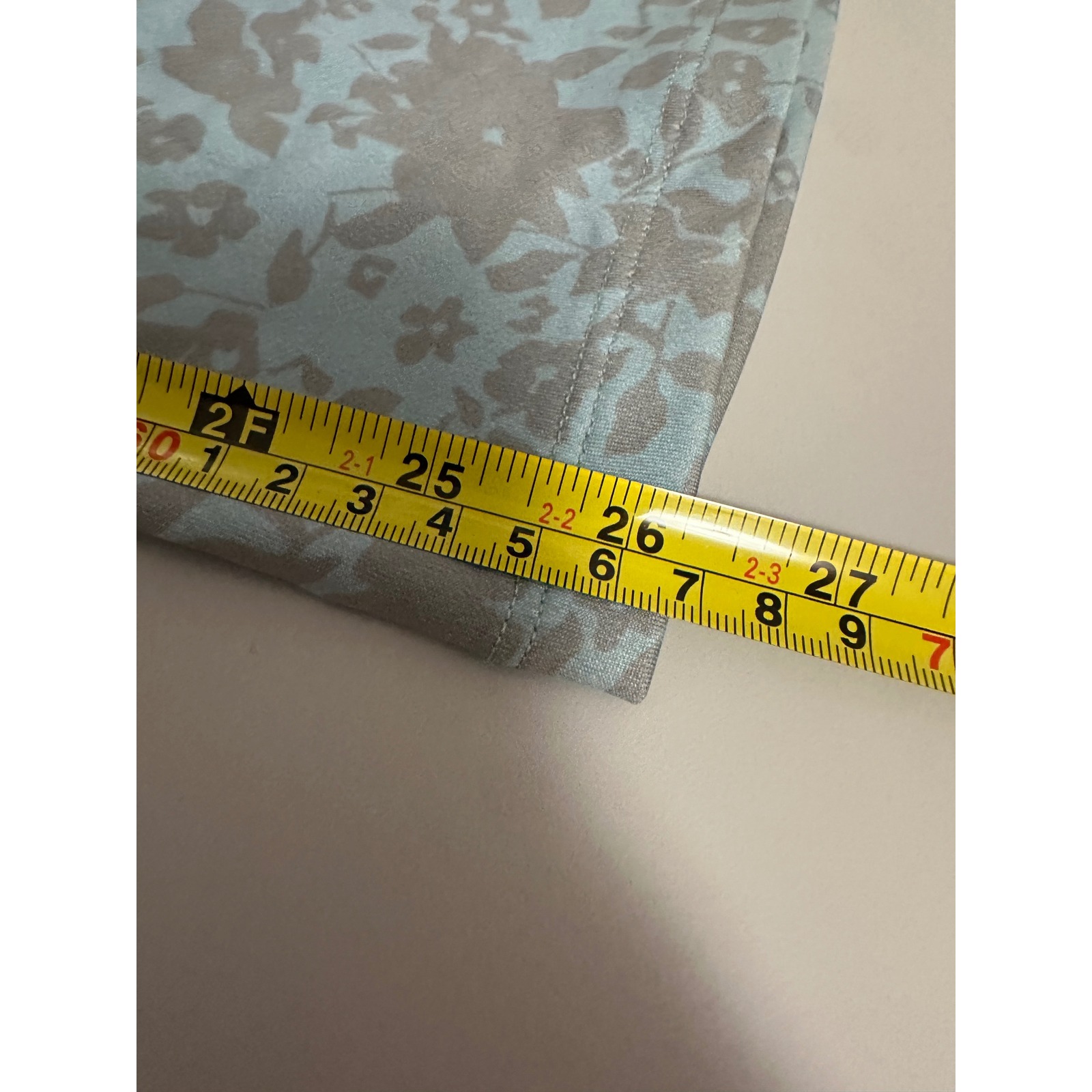 Nwt Skida Blue Floral Shadow Visca Wide Leg Pants | Size 1 (Small) — image 8 of 8